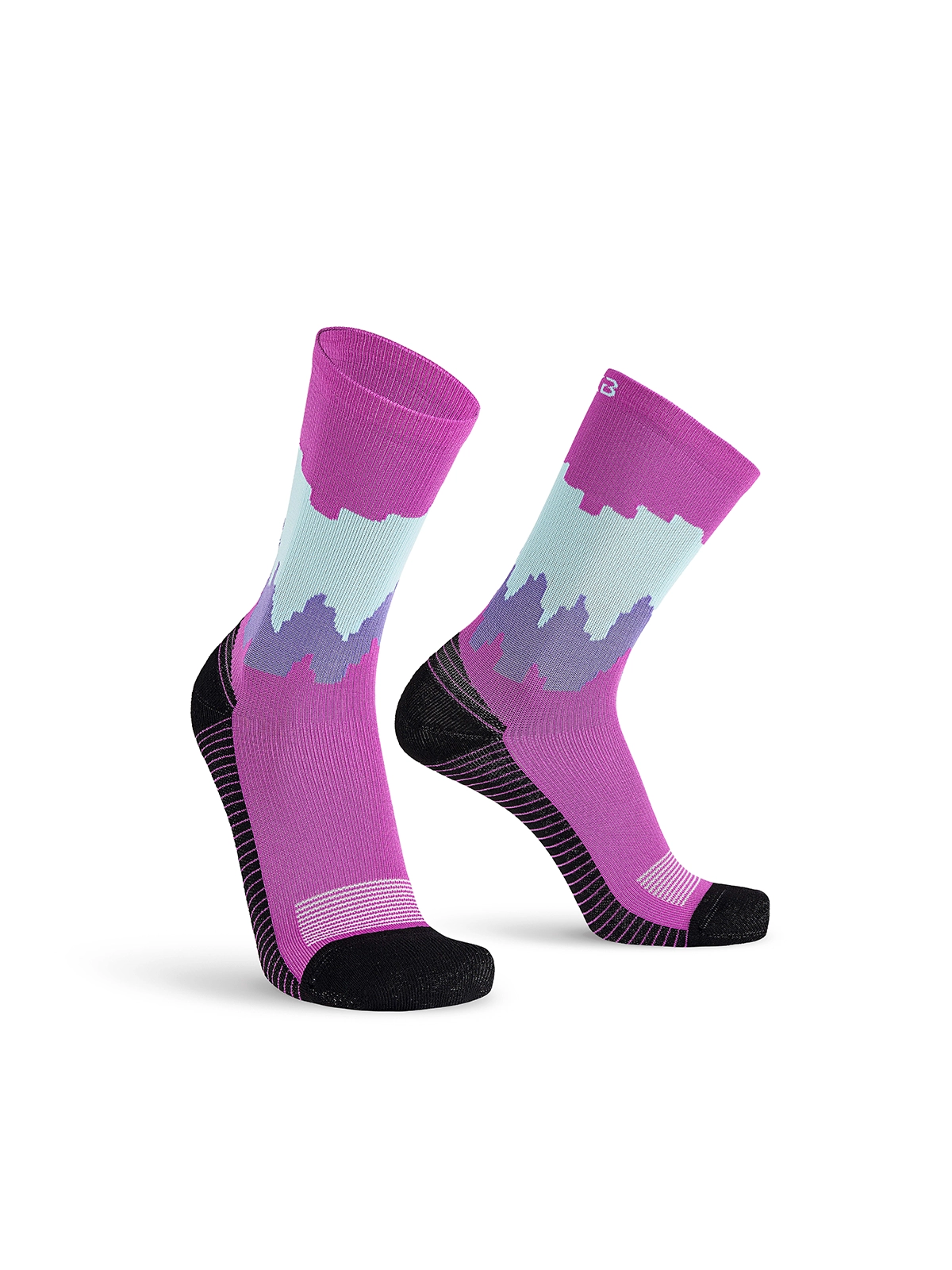 Calze trail running half-cut ammortizzanti stabilizzanti | TRAIL 1216 - immagine 9