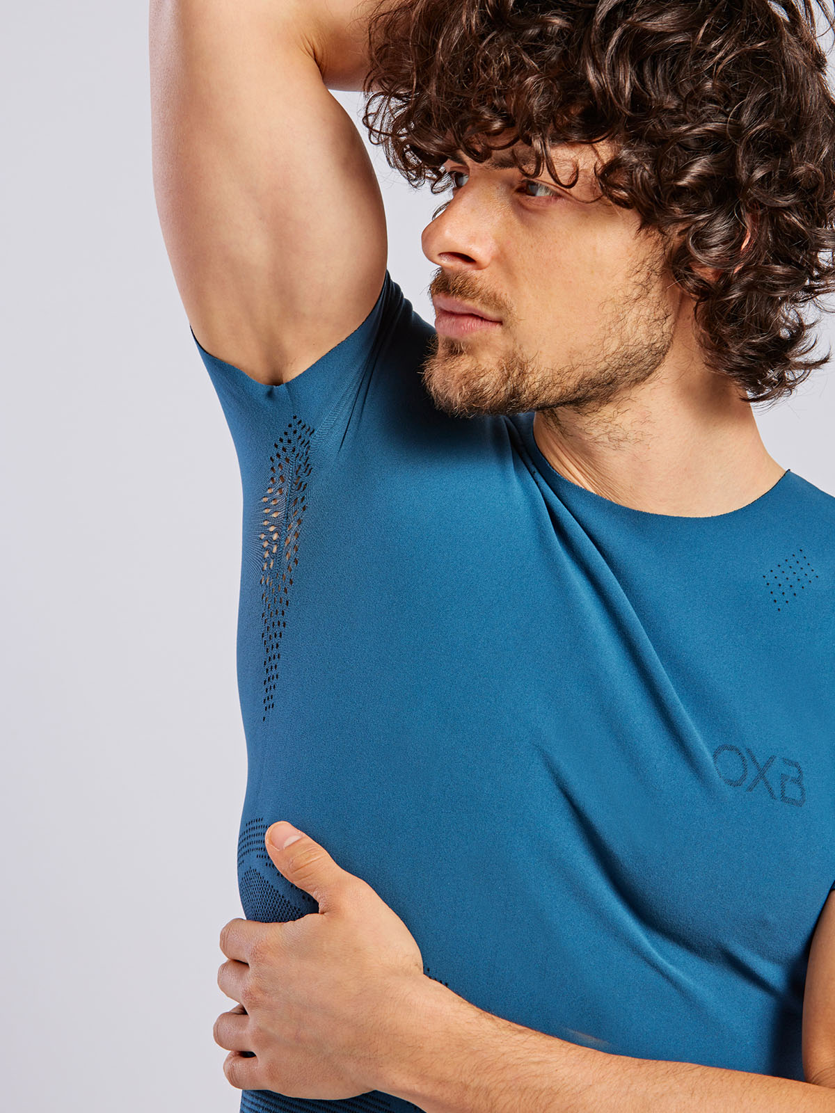 Maglia tecnica uomo multisport taglio vivo | CROSS 5099 - immagine 3