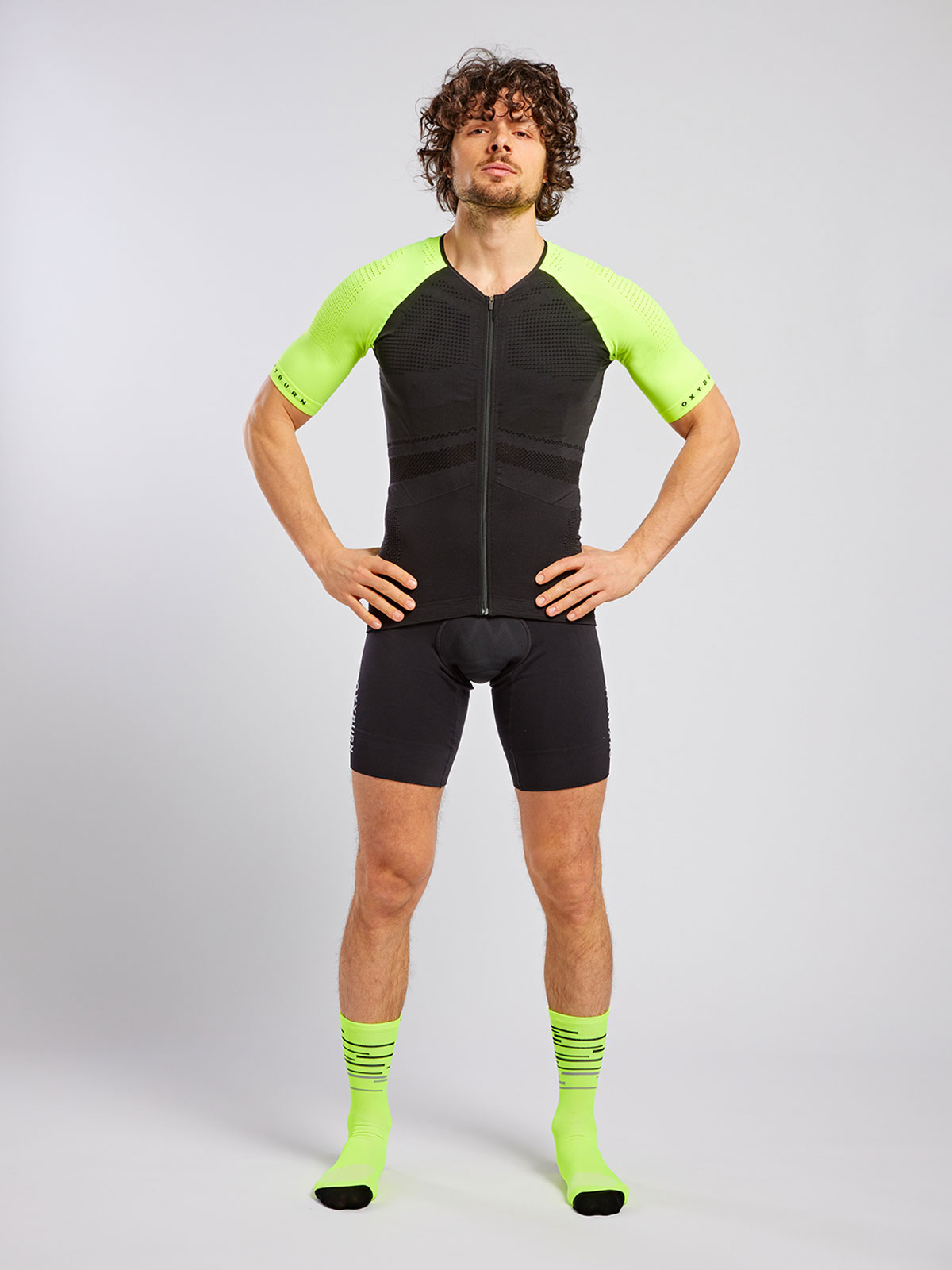 Maglia ciclismo uomo senza cuciture full zip | X-TRACK 6018 - immagine 2