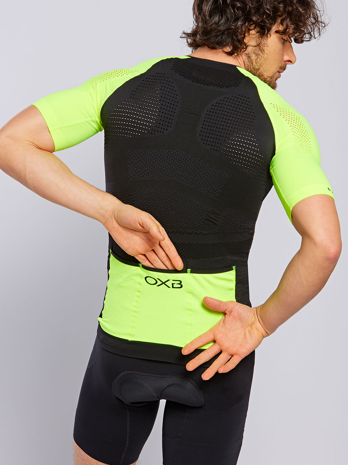 Maglia ciclismo uomo senza cuciture full zip | X-TRACK 6018 - immagine 3