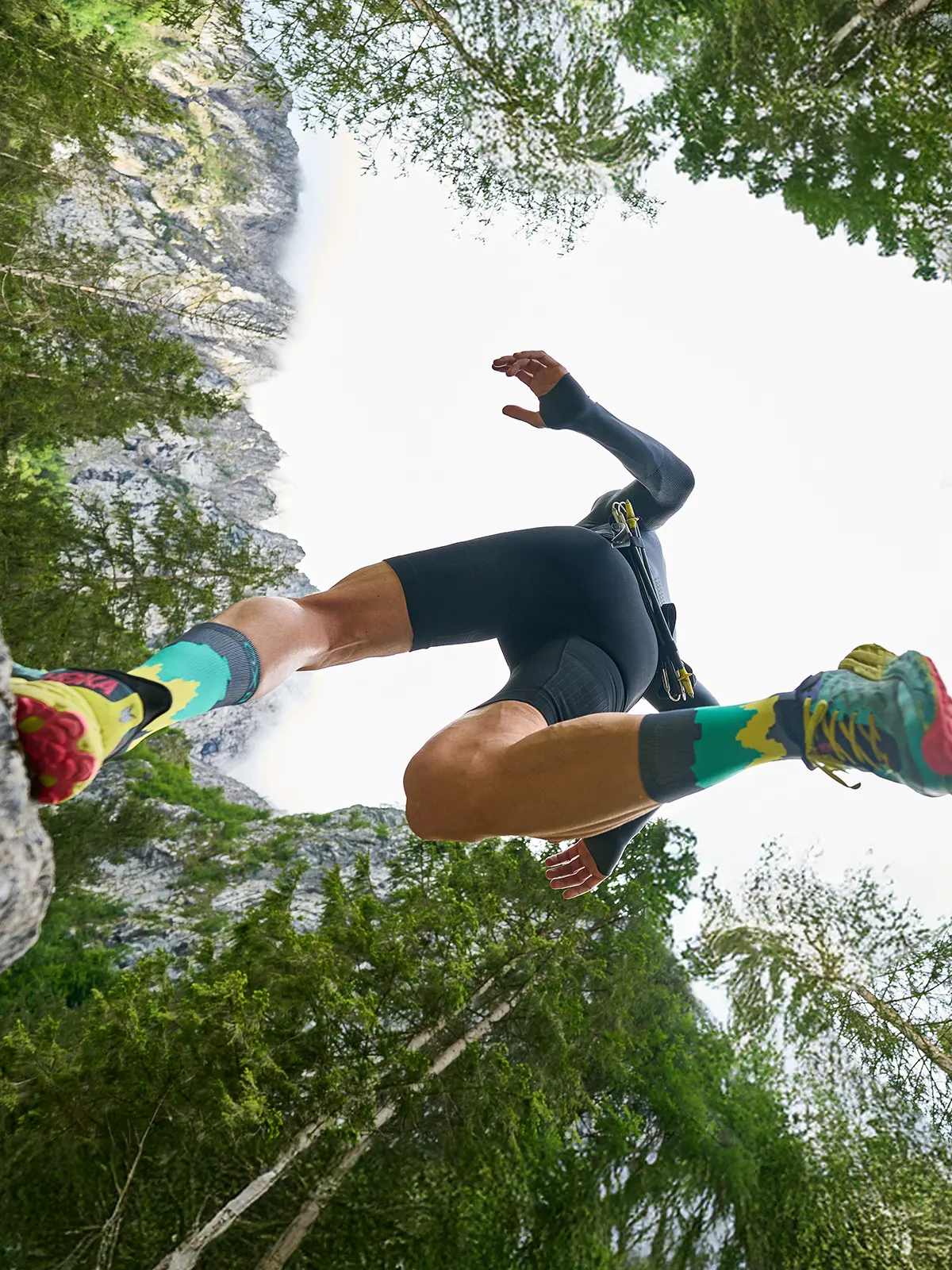 Calze trail running half-cut ammortizzanti stabilizzanti | TRAIL 1216 - immagine 12