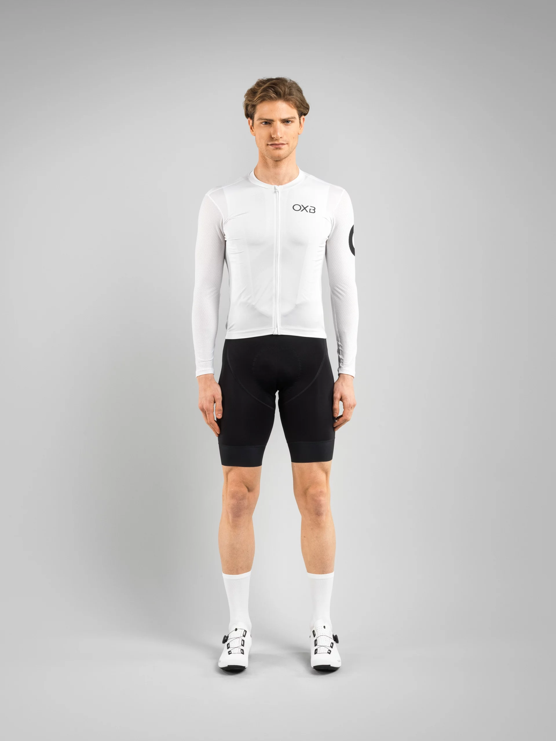 Jersey maniche lunghe ciclismo uomo full zip | FIT-PRO 3014 - immagine 2