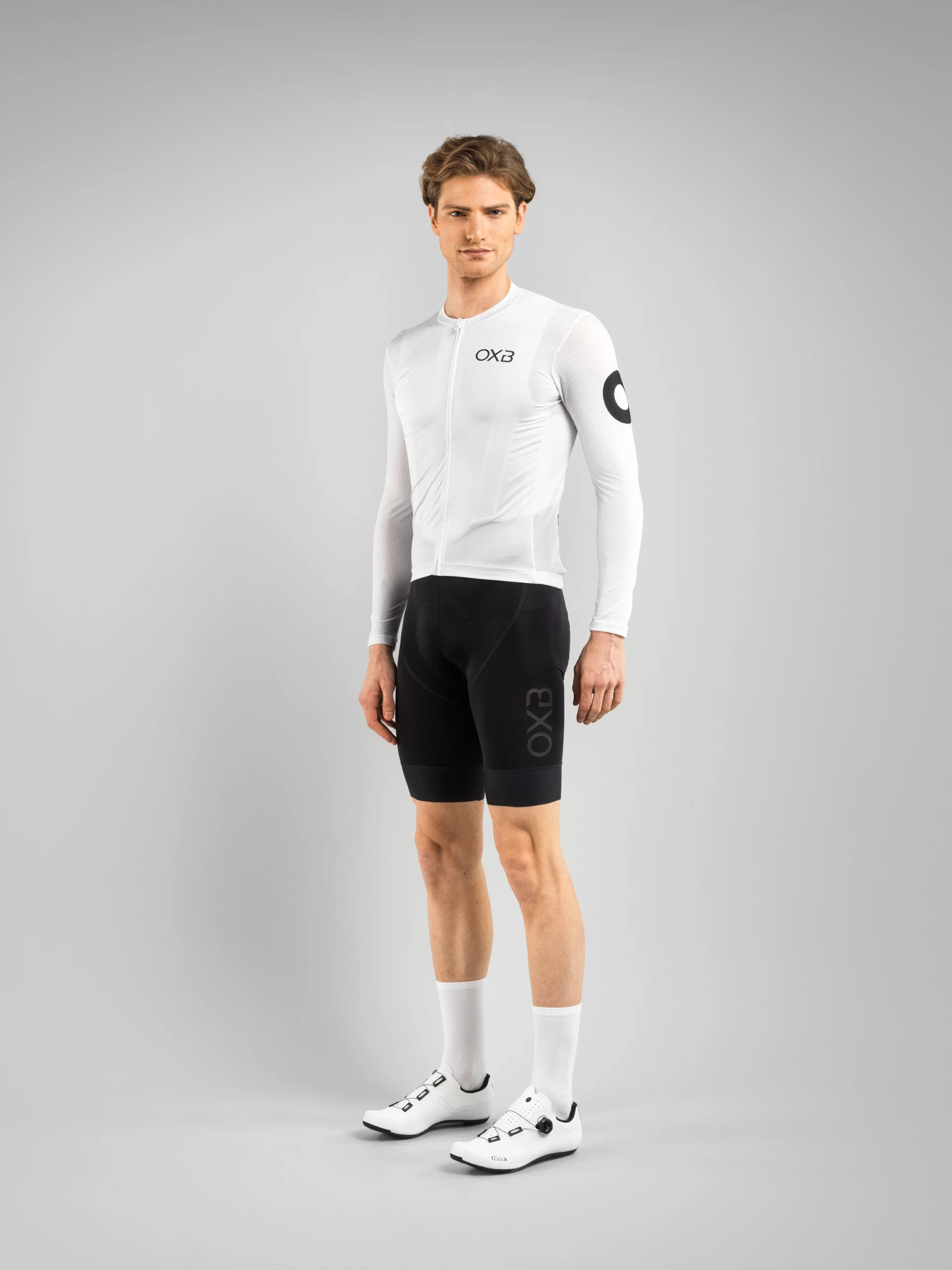 Jersey maniche lunghe ciclismo uomo full zip | FIT-PRO 3014 - immagine 3