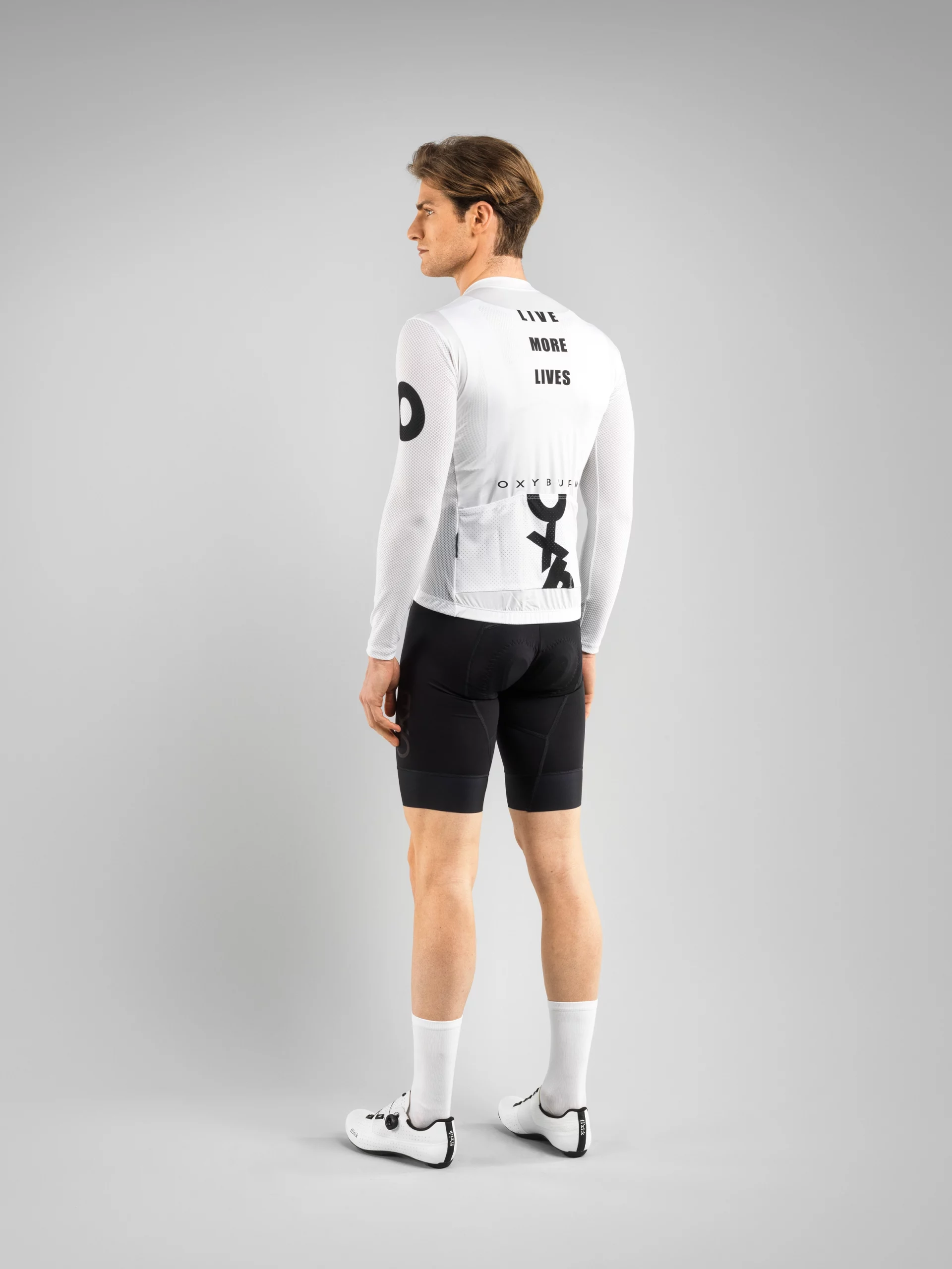Jersey maniche lunghe ciclismo uomo full zip | FIT-PRO 3014 - immagine 4