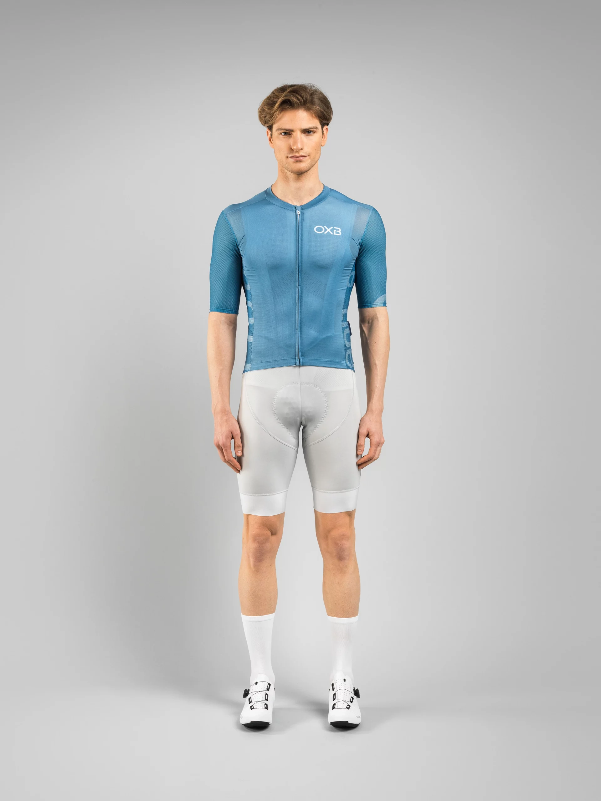 Jersey maniche corte ciclismo uomo full zip | FIT-PRO 3046 - immagine 2